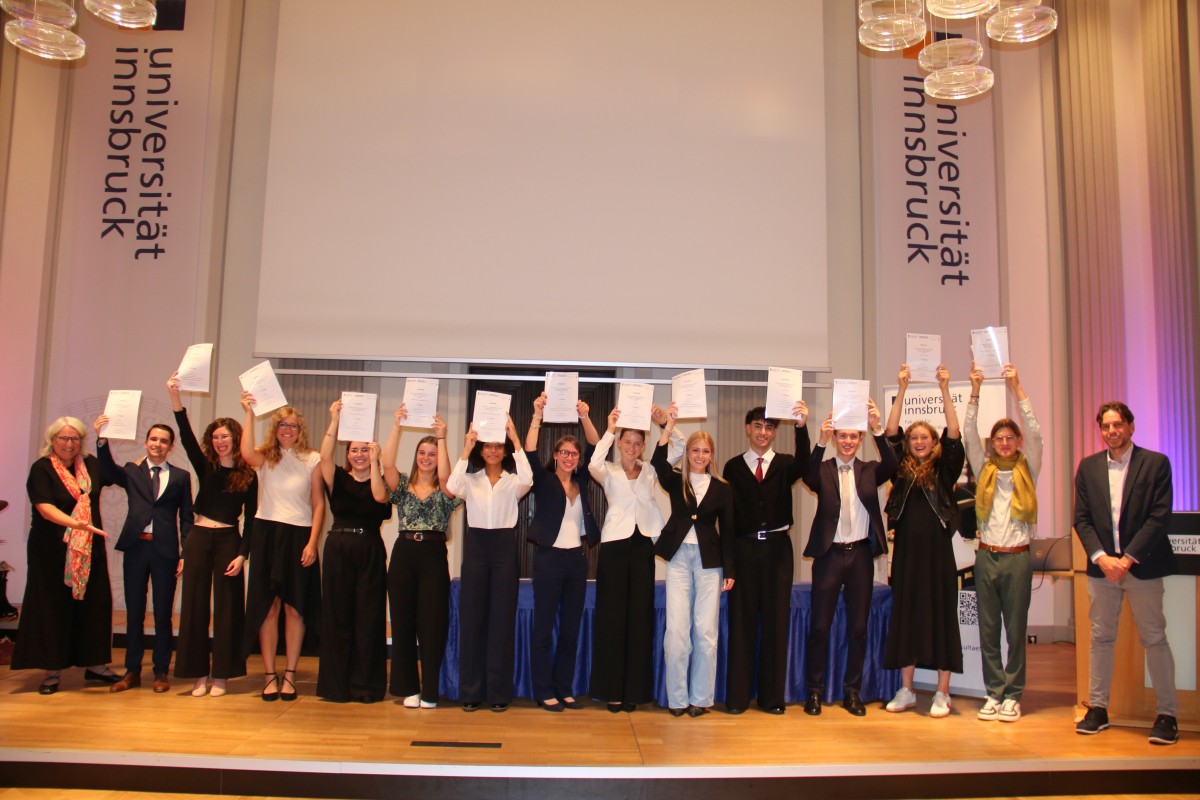 Mit Mut zu einem kontroversen Thema zur Auszeichnung der Uni Innsbruck